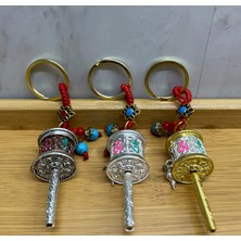 Ronanna Metal Feng Shui Şans Çarkı Anahtarlık Model 1