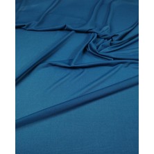 Kumaş Parça Petrol Mavisi Renkte Denye Jarse En: 150 cm