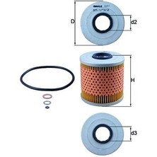 A3 Mahle OX91D Yag Fıltresı Bmw M40 M42 M43 E30 E36 E34 11421727300