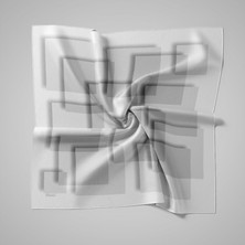 Piramit Carmen Eşarp | Kutu Desen