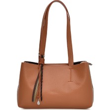 Elatae Charm'lı Tote Kadın Omuz Çantası ELA01991