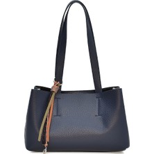 Elatae Charm'lı Tote Kadın Omuz Çantası ELA01991