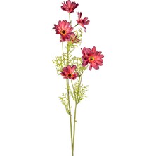 Herdekora Yapay Çiçek Papatya Bordo 70 Cm.