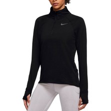Nike Therma Fit Element  Kadın Mor Koşu Uzun Kollu Üst - DD6799-010