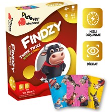 Playever Findzy Deluxe, Dikkat Güçlendiren Eğlenceli Kart Oyunu (4-7 Yaş)