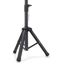 Lidyahan Store Profesyonel Taşınabilir Hoparlör Stant Ayarlanabilir Uzatma 76CM Ila 111CM Pa Dj Kısa Tripod Standı Mini Hoparlör Standı Uyumlu Ekleme Emniyet Pimi Hoparlör Ayak J-01