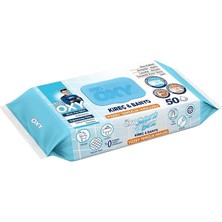 Lidyahan Store Oxy Sihirli Bez Kireç ve Pas Yüzey Temizlik Havlusu 50'li