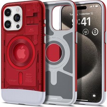 Lidyahan Store iPhone 15 Pro Max Kılıf Classic C1 iMac G3 Design Magfit Magsafe Özellikli Ruby - ACS06609