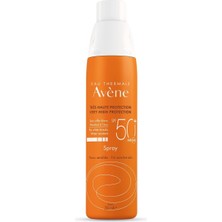 Lidyahan Store Avene Güneş Koruyucu Sprey SPF50+ 200ML 1 Paket (1 x 1 Adet)