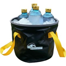 Lidyahan Store Badger Katlanır Kova, Dayanıklı Kamp Ekipmanları, Kamp Aksesuarları, Açık Hava Sporları