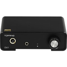 Lidyahan Store Audio Dx1 AK4493S Desktop Dac ve Headphone Amplifier, Black, Dac ve Kulaklık Amplifikatörü