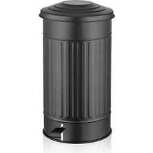 Lidyahan Store Mia Çöp Kovası Mutfak 24 Lt Siyah