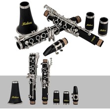 Lidyahan Store Bb-66 Si Bemol (Bb) Klarnet (Nota Sehpası ve Full Aksesuar)