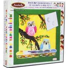 Lidyahan Store 3d-05 Seramik Pano Boyama 20X20 cm