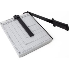 Lidyahan Store Kollu Tablalı A4 Giyotin Kağıt Kesme Makinesi Ofis Hobi El Işi A4 Kollu Giyotin