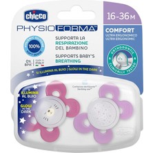 Lidyahan Store Physioforma Comfort Silikon Emzik (16-36 Ay, 2'li), Pembe