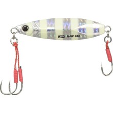Lidyahan Store Craft Jigpara Slow JPSLOW-60G #07 Zebra Glow