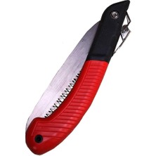 Lidyahan Store Katlanabilir Budama Testeresi (3000 Mm) - Özel Kırmızırenk ve Ergonomik Saplı