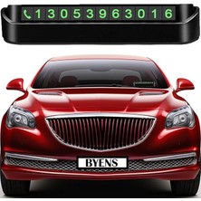 Lidyahan Store Numaratörü Araba Numaratör Park Telefon Numarası Içi Fosforlu Cam Için Parktel Oto Otomobil Camı Numaralık Cep Telefonu