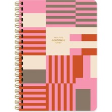 Lidyahan Store Color 17 * 24 Spiralli Akademik Ajanda - Enerji