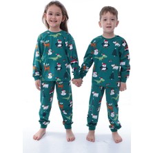 Kız Çocuk  Pijama Takımı -  Erkek Çocuk  Pijama  Takımı   3- 8 Yaş  Aralığı   - Yılbaşı  -Yeni  Sezon  %100  Pamuk  -  Yeni  Yıl-Hediyelik  -  Uzun Kollu  Takım