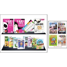 1. Sınıf Yarıyıl Tatil Seti (2024-2025) | Öğretmen Evde Yayınları + 4 Adet Lisanslı Boyama Kitabı