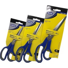 Lidyahan Store Force Ofis Makas Seti 3'lü (25CM-22CM-20CM)