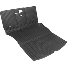 Lidyahan Store Tesla Juniper ve Model Y ile Uyumlu Arka Bagaj Havuzu V3 (Enjeksiyon + Arka Koltuk Sırtlı)