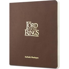 Lidyahan Store Lotr Planlayıcı Tarihsiz 15X17 Açık Kahve PLN-389088
