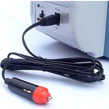 Lidyahan Store Araç Buzdolabı Çakmak Kablosu 3 Metre