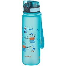 Lidyahan Store Trıtan Çocuk Suluk/matara 500 Ml. (Okyanus Mavisi)