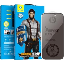 Lidyahan Store Samsung S24+ Uyumlu Hayalet Anti-Peep Privacy Glass Ekran Koruyucu