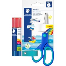 Lidyahan Store 960 20 Nca Noris Clup 20 gr Stick Yapıştırıcı &amp; 965 14LNBK Noris Clup Sol El Makas 14 cm 2'li Blister, 20 gr + Sol El