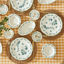 Lidyahan Store Maıson Ocaliptus 26 Parça Kahvaltı Takımı, Yeşil