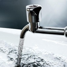 Lidyahan Store Uzun Musluk Süzgeçli Tuvalet Bahçe Lavabo Musluğu Ara Musluk