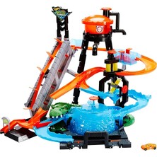 Lidyahan Store Wheels Dev Timsah Araba Yıkama Oyun Seti Hot Wheels Dev Timsah Araba Yıkama Oyun Seti FTB67 FTB67