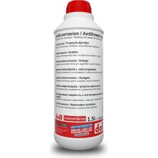 Lidyahan Store - Saf 1.5 Litre Kırmızı Organik Antifriz - G12 (Üretim Yılı: 2025)