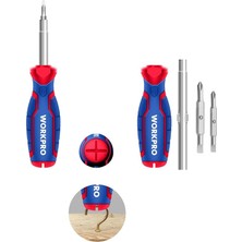 Lidyahan Store WP221046 6-In-1 Profesyonel Çok Fonksiyonlu Değişken Uçlu Tornavida Seti