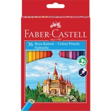 Lidyahan Store 36 Renk Boya Kalemi, Canlı ve Parlak Renkler, Kırılmaya Dayanıklı Uçlar, Ergonomik Tasarım, Karton Kutu, Okul ve Sanat Için Uygun