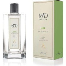 Lidyahan Store Lime Kolonya – Misket Limonu, Nane ve Paçuli ile Ferah, Canlandırıcı ve Çiçeksi-1 Paket (1 x 200 Ml)