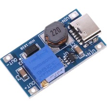 Lidyahan Store MT3608 Type C USB 28V 2A Dc Boost Modül Ayarlanabilir Voltaj Yükseltici Güç Kaynağı Step Up Dc Çevir