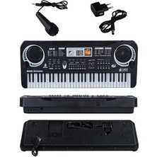 Lidyahan Store NR-61BK Çocuklar Için Pilli Mikrofonlu 61 Tuşlu Eğitici Org (3-12 Yaş)