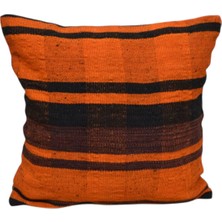 Zehra Abla Halı Yeni El Dokuma Dekoratif Kilim Kırlent Yastık Kılıfı 6422