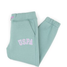 U.S. Polo Assn. Kız Çocuk Mint Şardonlu Jogger Eşofman Altı 50317893-VR090