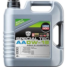 Lidyahan Store Moly Special Tec Aa 0W-16 4 L Otomotiv Bakım Ürünü