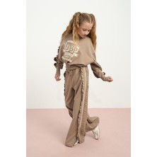 Loco Loco Kız 7806 Çocuk Sweat- Pantolon Takım