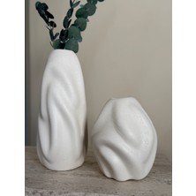 Sanat Home Seramik Ikili Vazo