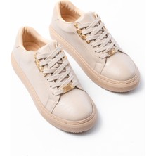 I Love Shoes Bellissa Bej Dikişli Taban Kadın Spor Ayakkabı