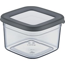 Lidyahan Store Life Tower Premium Saklama Kabı Seti 5 Adet 0,5 L Şık Görünüm ve Günlük Kullanım (Antrasit)