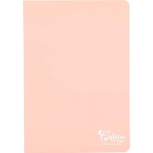 Lidyahan Store Colors A5 60 Yaprak Çizgili Defter, Somon